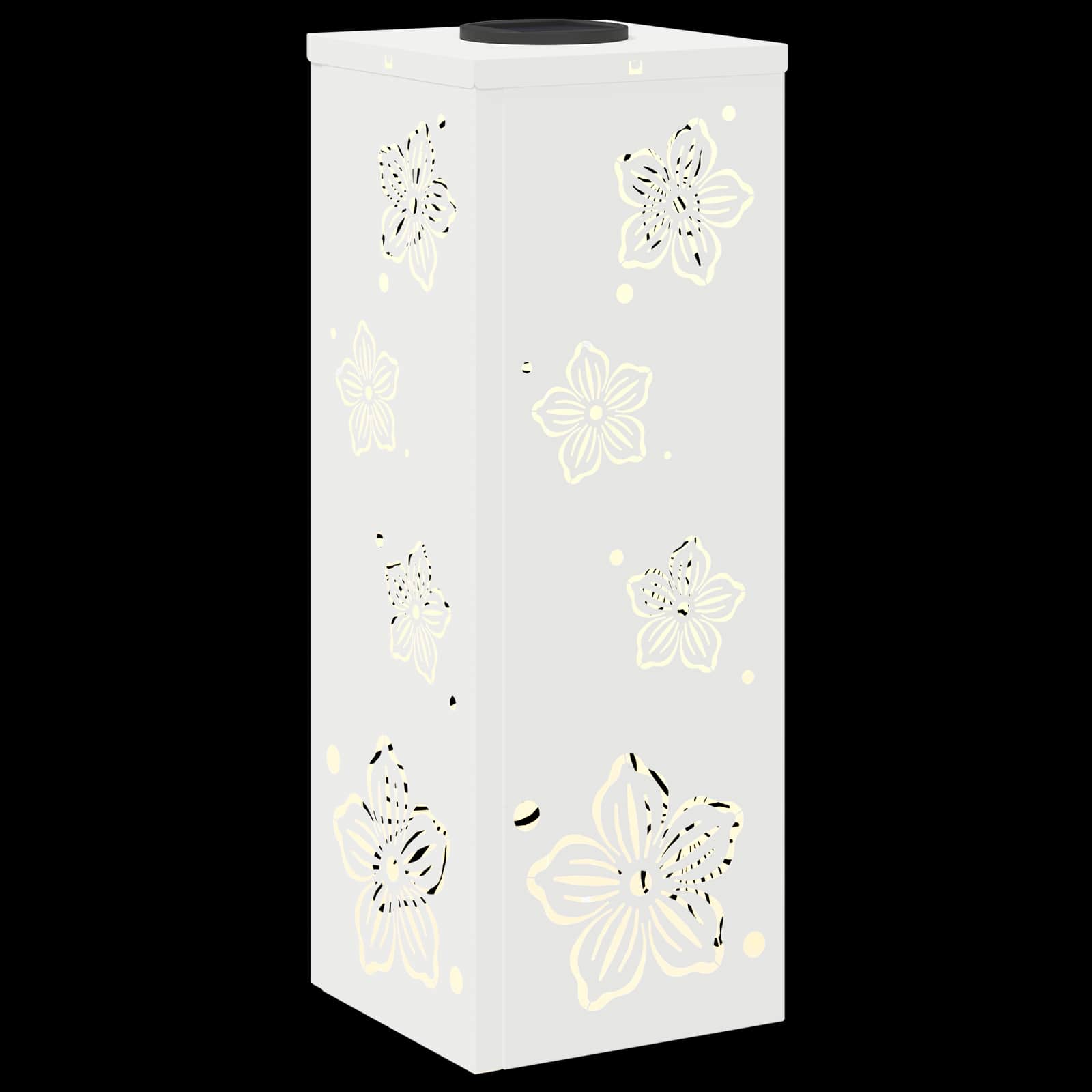 Ηλιακό LED Φως Δρόμου 2 pcs Λευκό Κρύο Ρολαρισμένο Χάλυβα - Pakobazaar