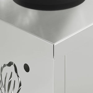 Ηλιακό LED Φως Δρόμου 2 pcs Ασημί Γαλβανισμένο Χάλυβα - Pakobazaar