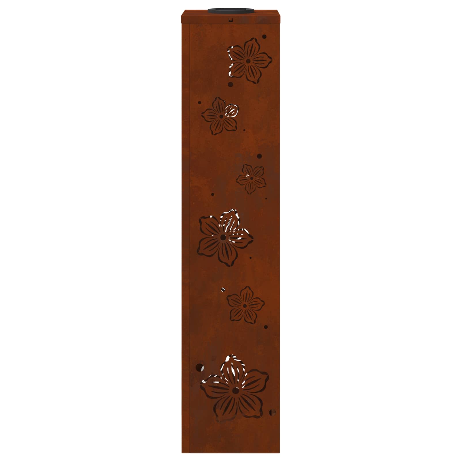 Ηλιακό LED Φως Δρόμου 2 pcs Σκ rusty Ατσάλι Σκληρυθέν στον Αέρα - Pakobazaar