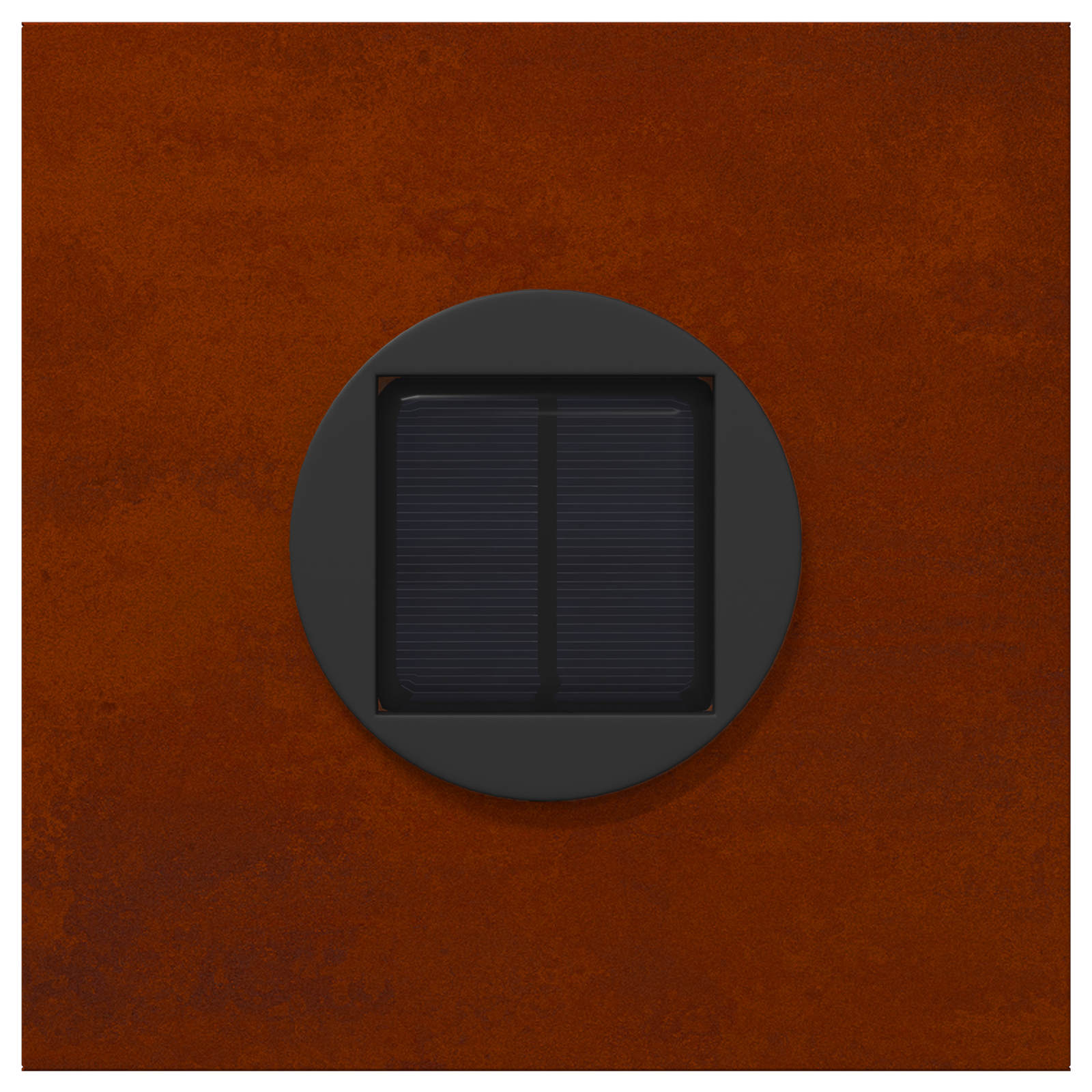 Ηλιακό LED Φως Δρόμου 2 pcs Σκ rusty Ατσάλι Σκληρυθέν στον Αέρα - Pakobazaar