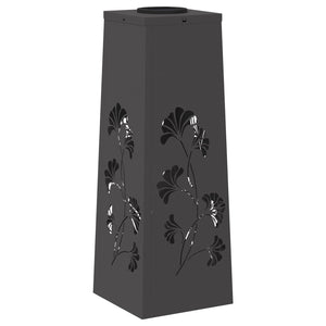 Ηλιακό LED Φως Δρόμου 2 pcs Μαύρο Κρύο Ρολαρισμένο Χάλυβα - Pakobazaar