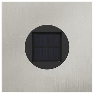 Ηλιακό LED Φως Δρόμου 2 pcs Ασημί Ανοξείδωτο ατσάλι - Pakobazaar