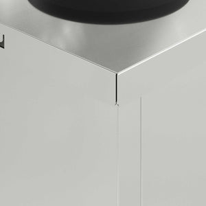 Ηλιακό LED Φως Δρόμου 2 pcs Ασημί Γαλβανισμένο Χάλυβα - Pakobazaar