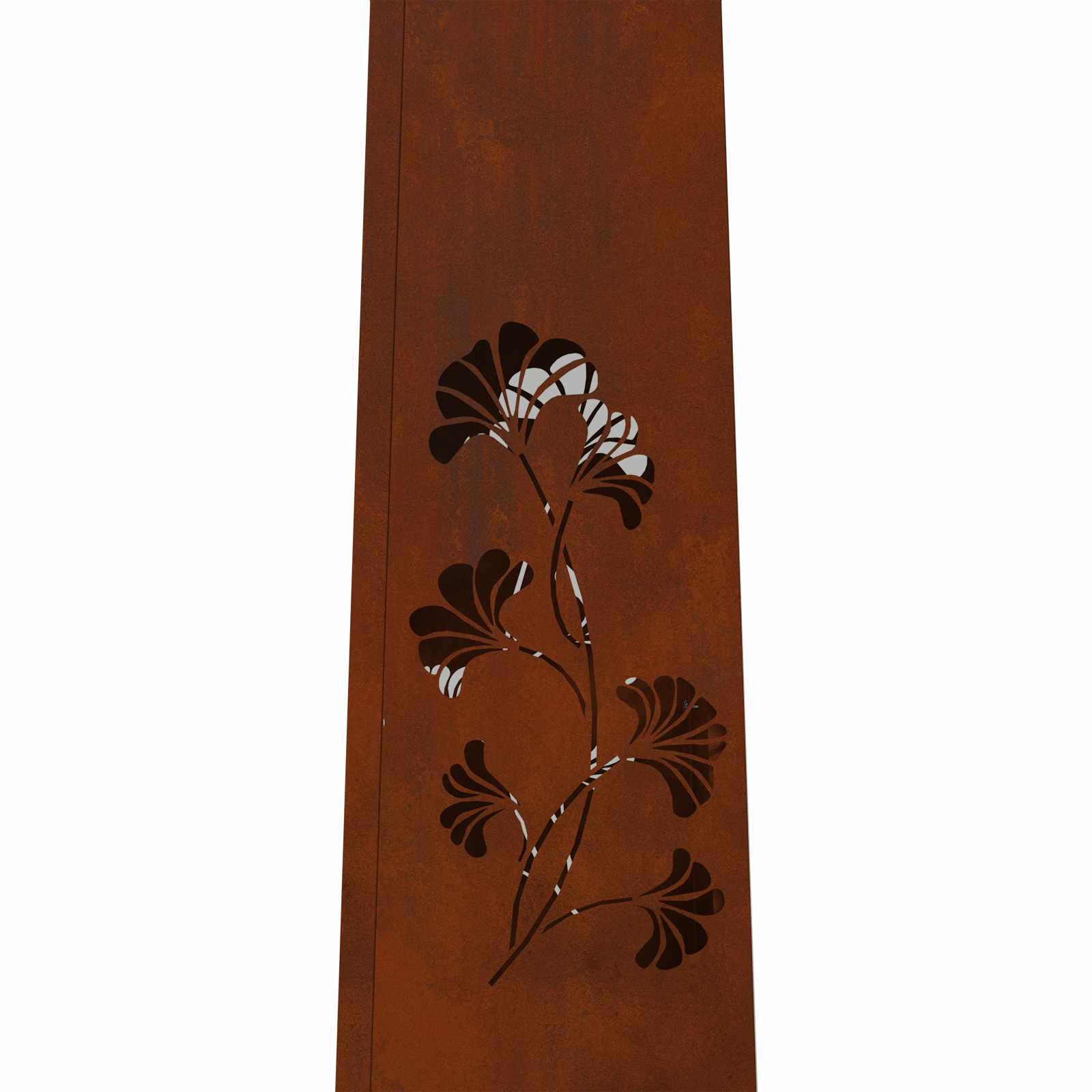 Ηλιακό LED Φως Δρόμου 2 pcs Σκ rusty Ατσάλι Σκληρυθέν στον Αέρα - Pakobazaar