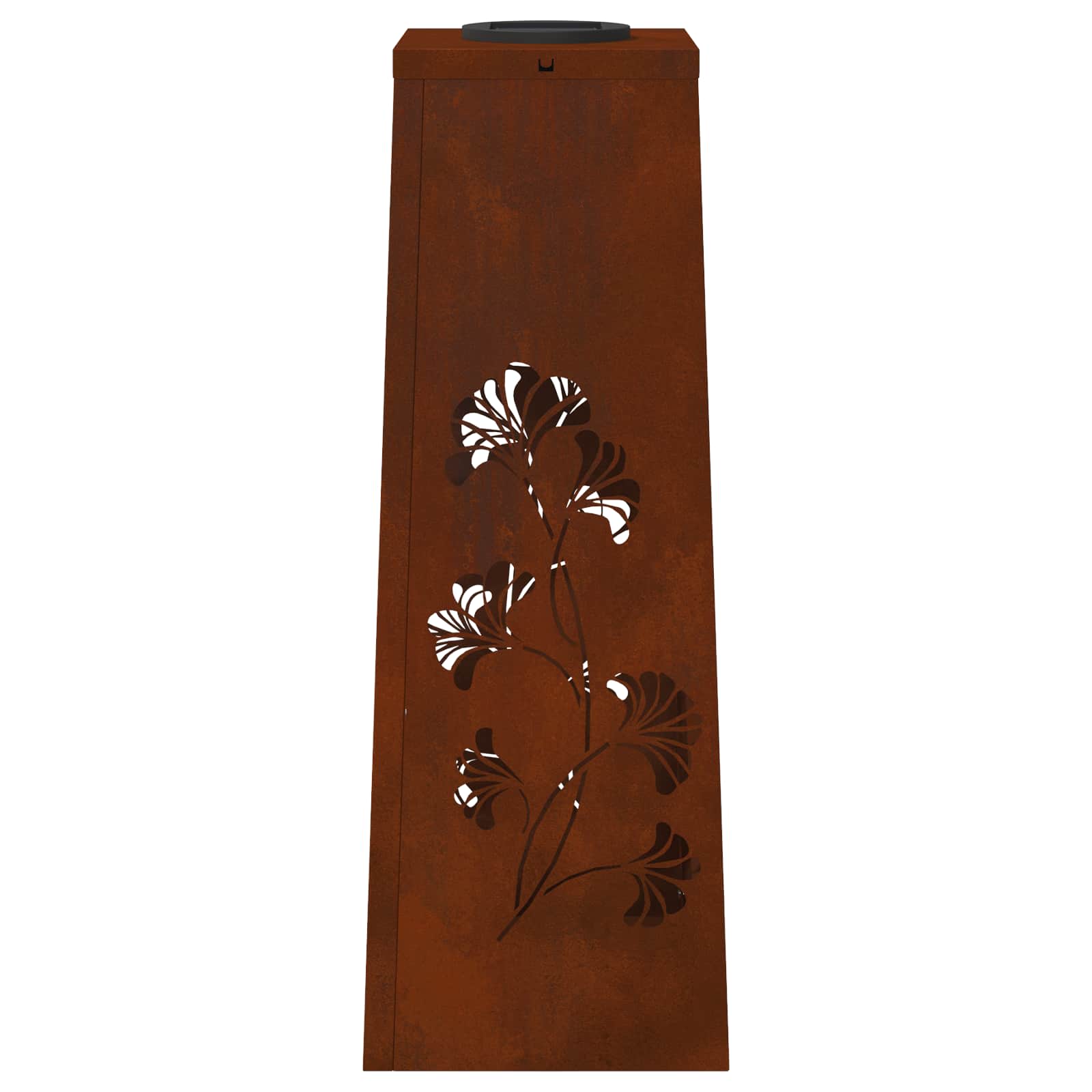 Ηλιακό LED Φως Δρόμου 2 pcs Σκ rusty Ατσάλι Σκληρυθέν στον Αέρα - Pakobazaar