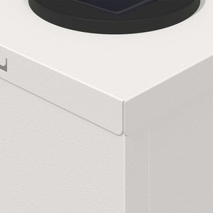 Ηλιακό LED Φως Δρόμου 2 pcs Λευκό Κρύο Ρολαρισμένο Χάλυβα - Pakobazaar