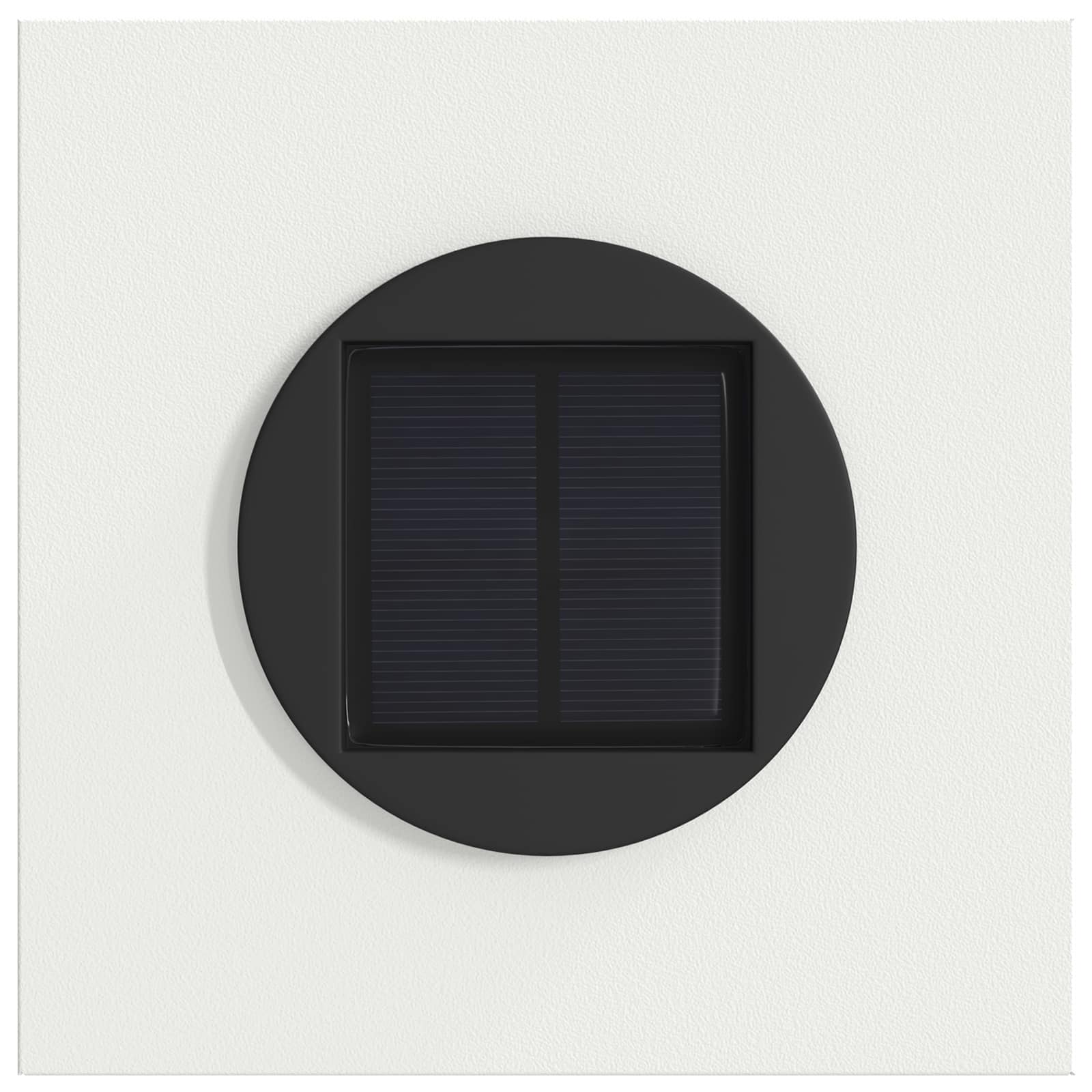 Ηλιακό LED Φως Δρόμου 2 pcs Λευκό Κρύο Ρολαρισμένο Χάλυβα - Pakobazaar