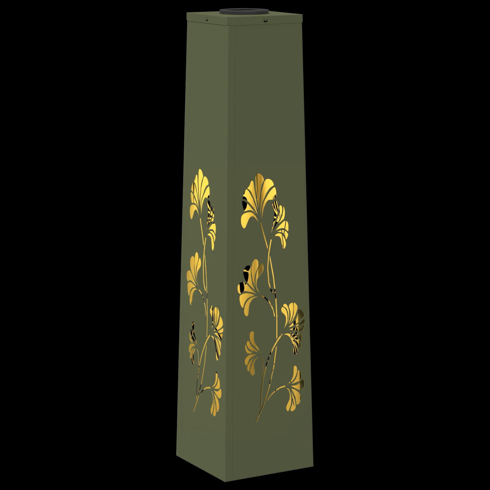 Ηλιακό LED Φως Δρόμου με φώτα με μπαταρία 2 pcs Ελιά Πράσινη - Pakobazaar