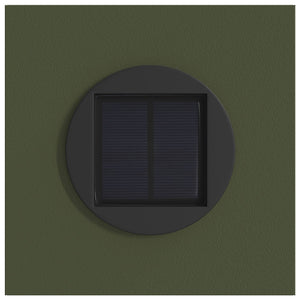 Ηλιακό LED Φως Δρόμου με φώτα με μπαταρία 2 pcs Ελιά Πράσινη - Pakobazaar