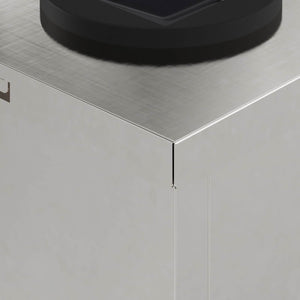 Ηλιακό LED Φως Δρόμου 2 pcs Ασημί Ανοξείδωτο ατσάλι - Pakobazaar