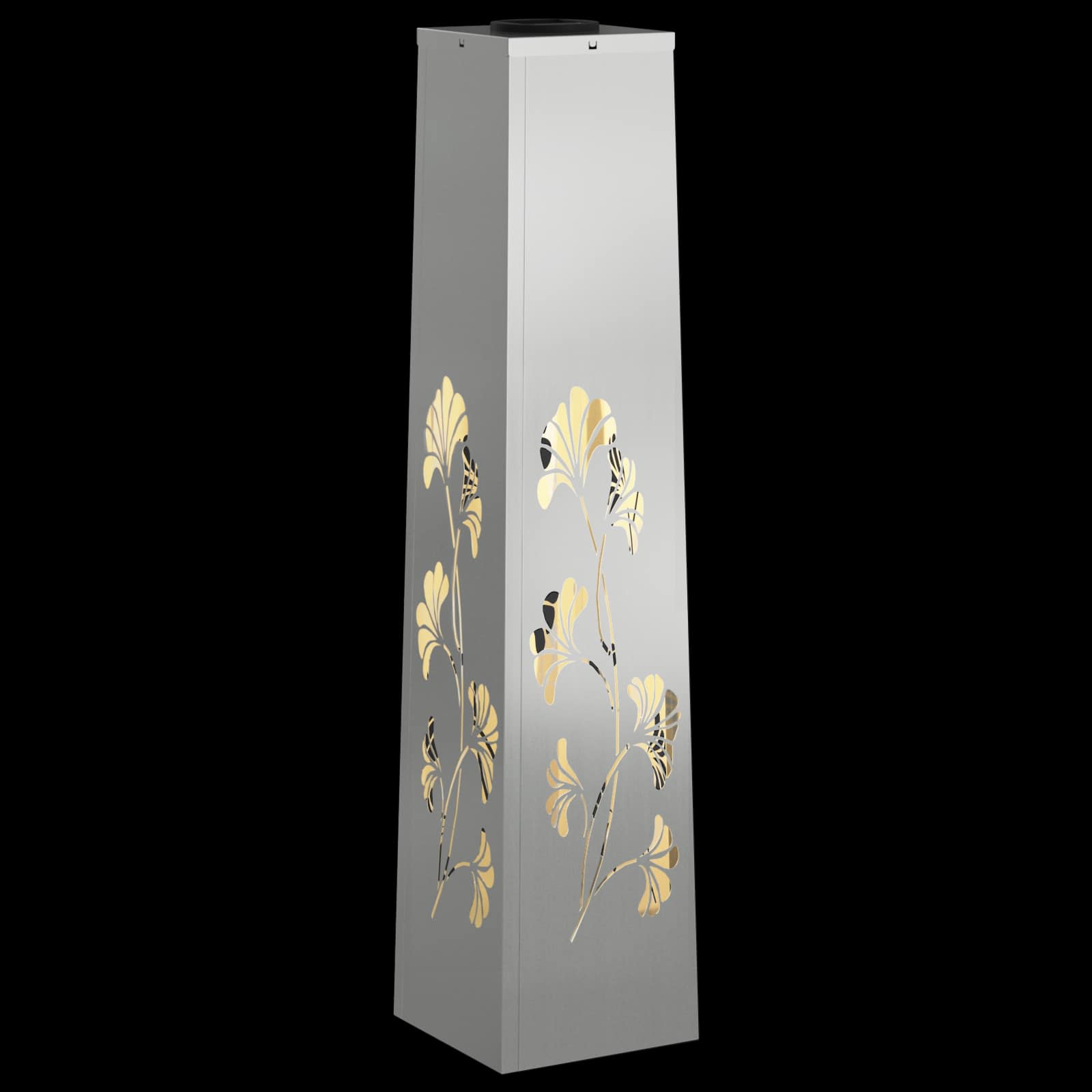 Ηλιακό LED Φως Δρόμου 2 pcs Ασημί Γαλβανισμένο Χάλυβα - Pakobazaar