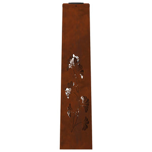 Ηλιακό LED Φως Δρόμου 2 pcs Σκ rusty Ατσάλι Σκληρυθέν στον Αέρα - Pakobazaar