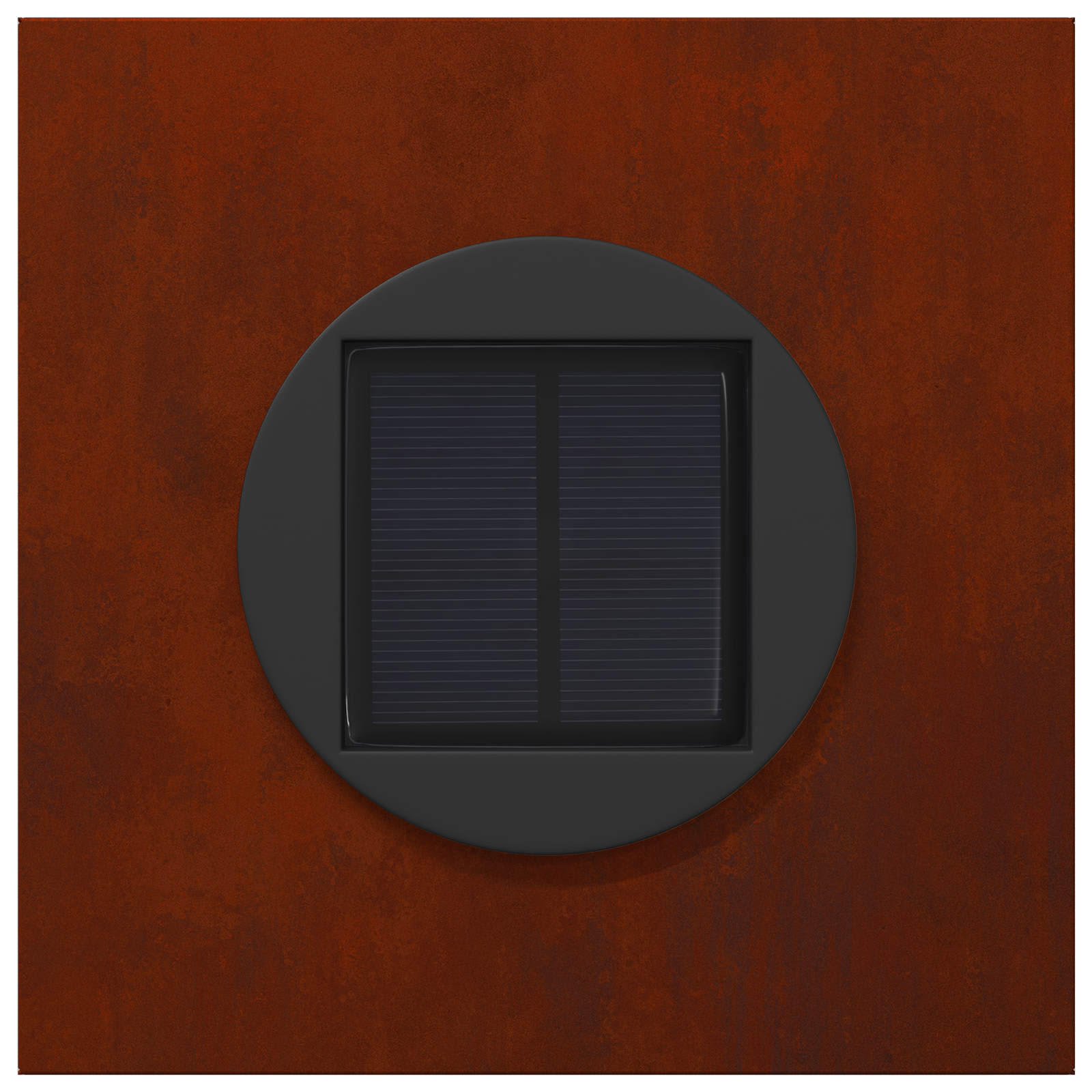 Ηλιακό LED Φως Δρόμου 2 pcs Σκ rusty Ατσάλι Σκληρυθέν στον Αέρα - Pakobazaar