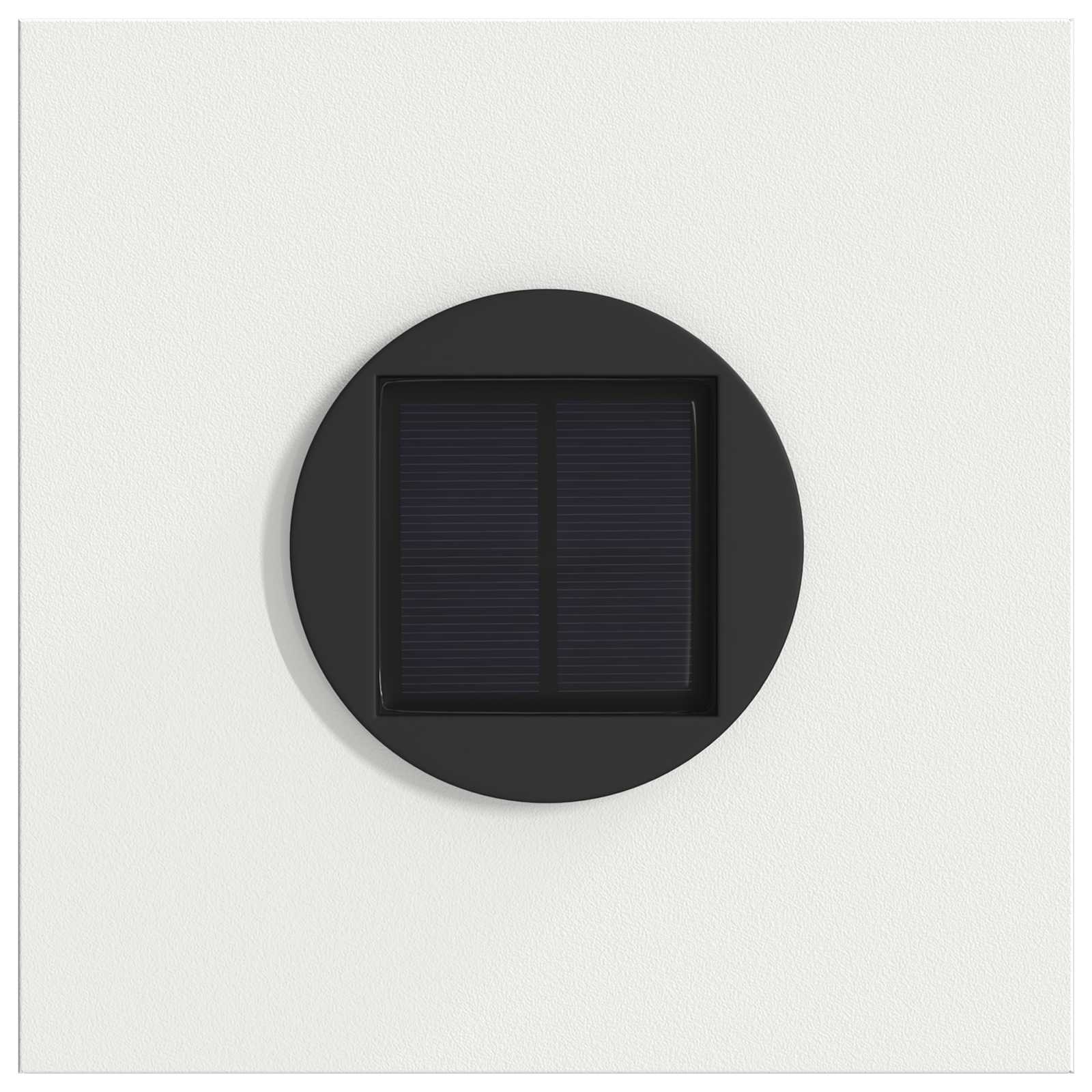 Ηλιακό LED Φως Δρόμου 2 pcs Λευκό Κρύο Ρολαρισμένο Χάλυβα - Pakobazaar