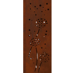 Ηλιακό LED Φως Δρόμου 2 pcs Σκ rusty Ατσάλι Σκληρυθέν στον Αέρα - Pakobazaar