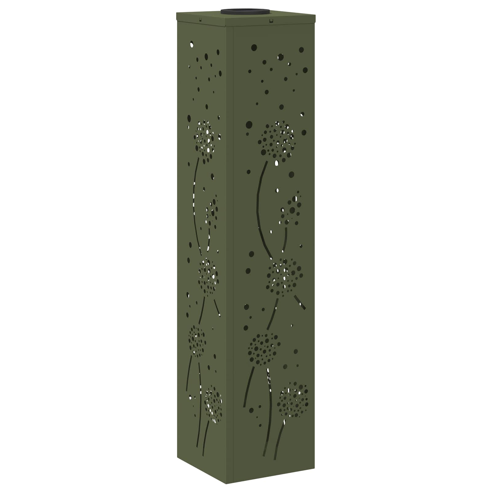 Ηλιακό LED Φως Δρόμου με φώτα με μπαταρία 2 pcs Ελιά Πράσινη - Pakobazaar