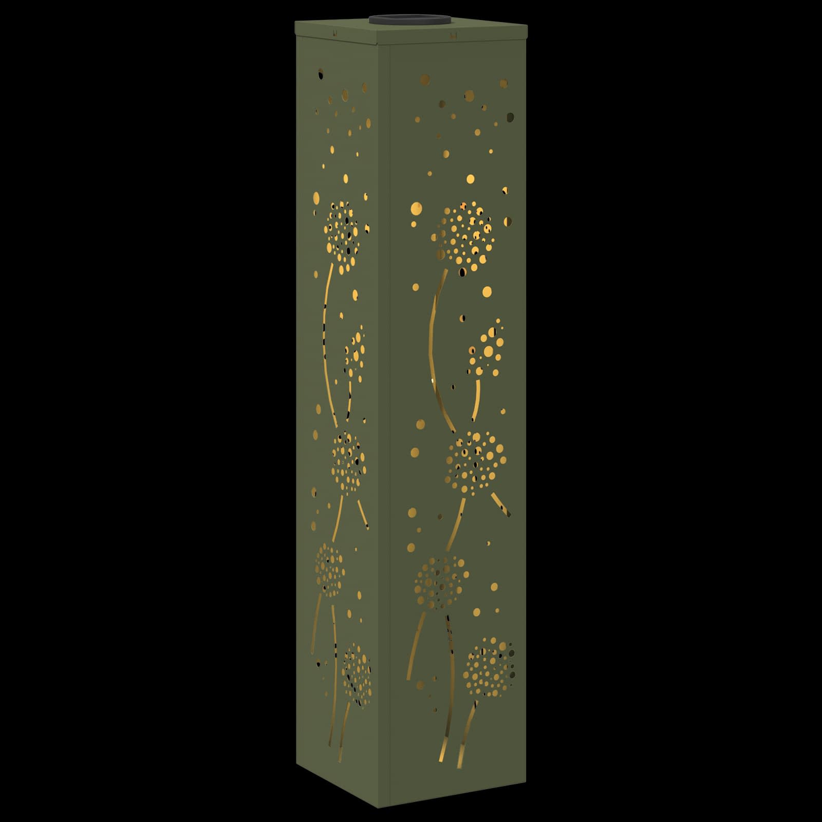 Ηλιακό LED Φως Δρόμου με φώτα με μπαταρία 2 pcs Ελιά Πράσινη - Pakobazaar