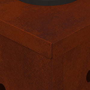 Ηλιακό LED Φως Δρόμου 2 pcs Σκ rusty Ατσάλι Σκληρυθέν στον Αέρα - Pakobazaar
