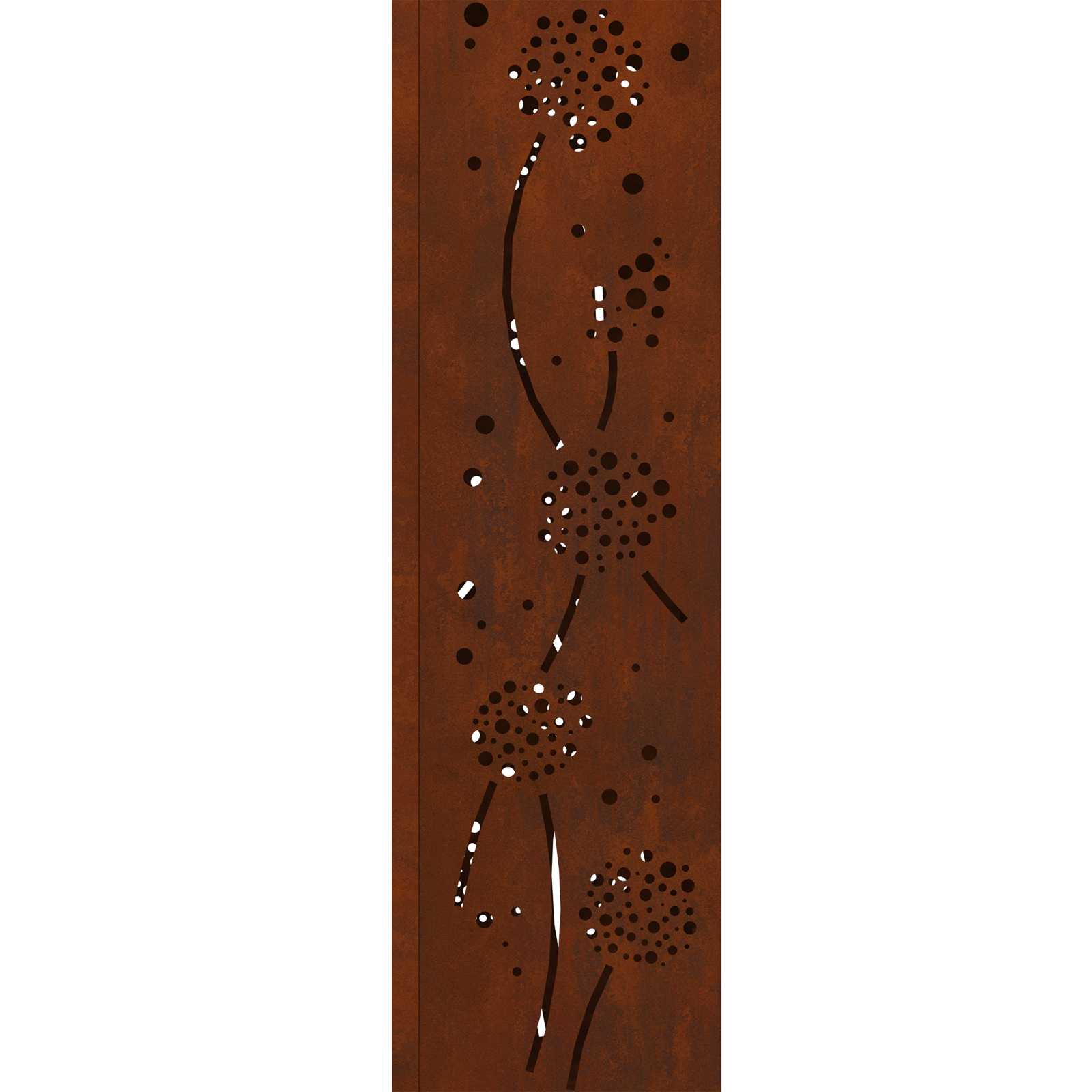 Ηλιακό LED Φως Δρόμου 2 pcs Σκ rusty Ατσάλι Σκληρυθέν στον Αέρα - Pakobazaar