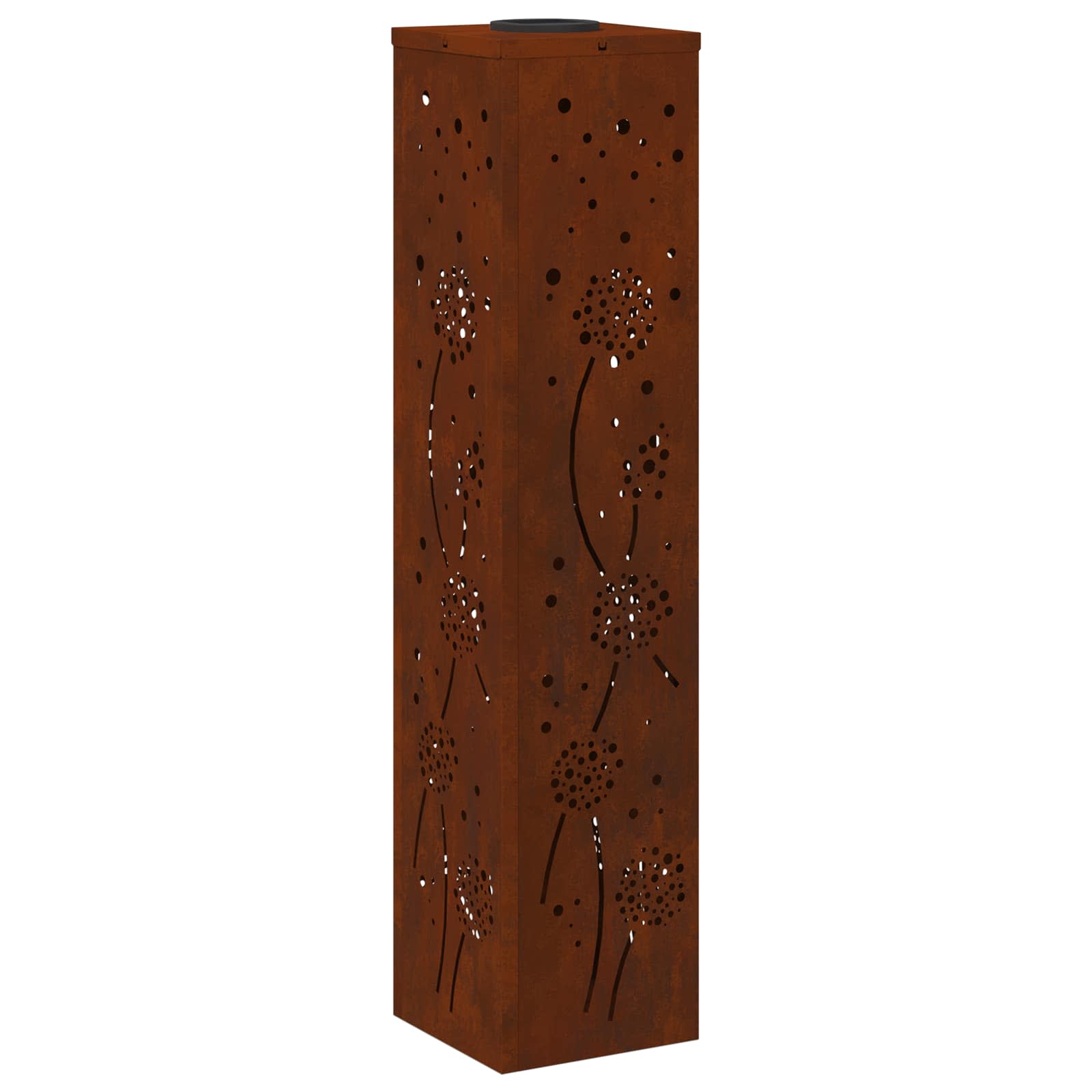 Ηλιακό LED Φως Δρόμου 2 pcs Σκ rusty Ατσάλι Σκληρυθέν στον Αέρα - Pakobazaar