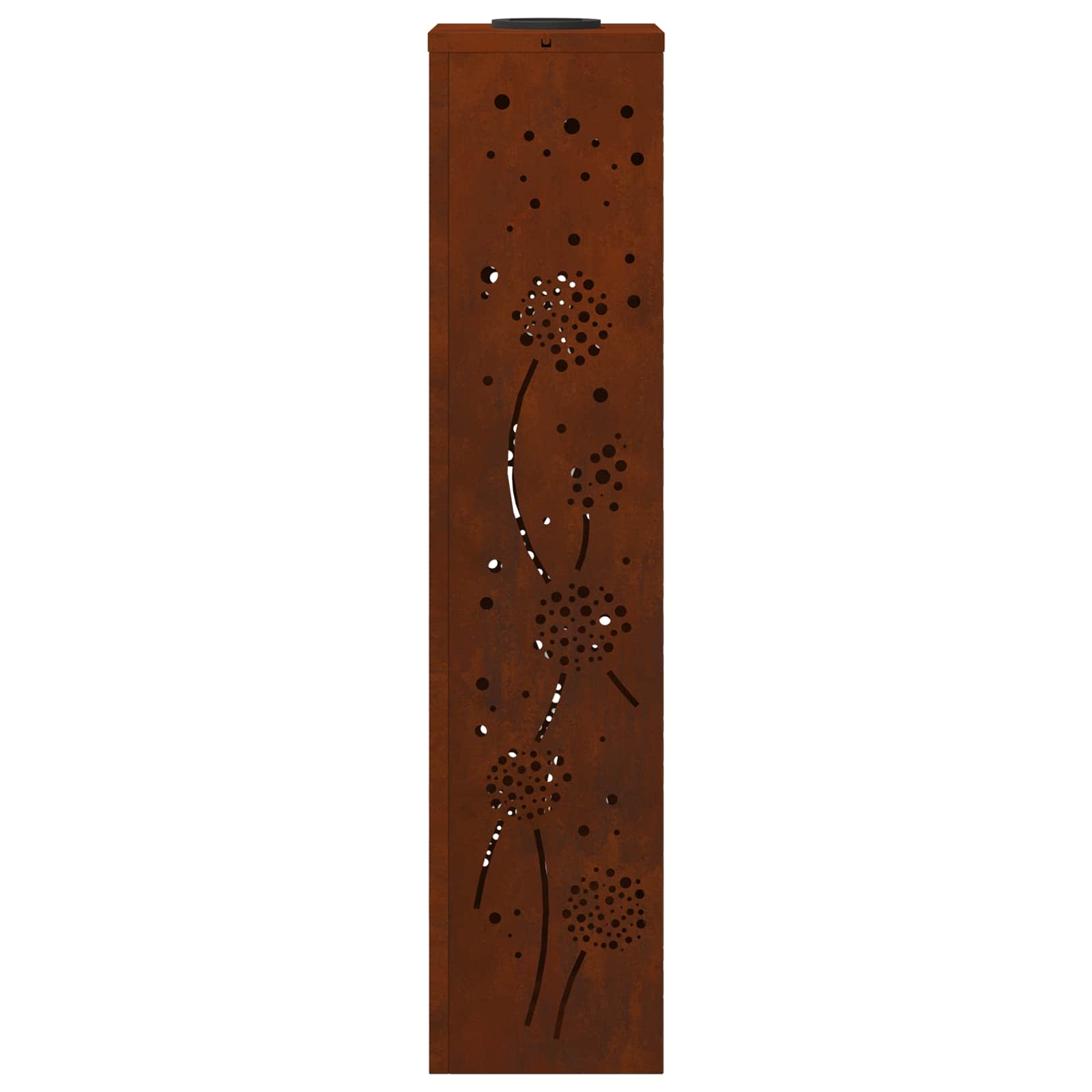Ηλιακό LED Φως Δρόμου 2 pcs Σκ rusty Ατσάλι Σκληρυθέν στον Αέρα - Pakobazaar