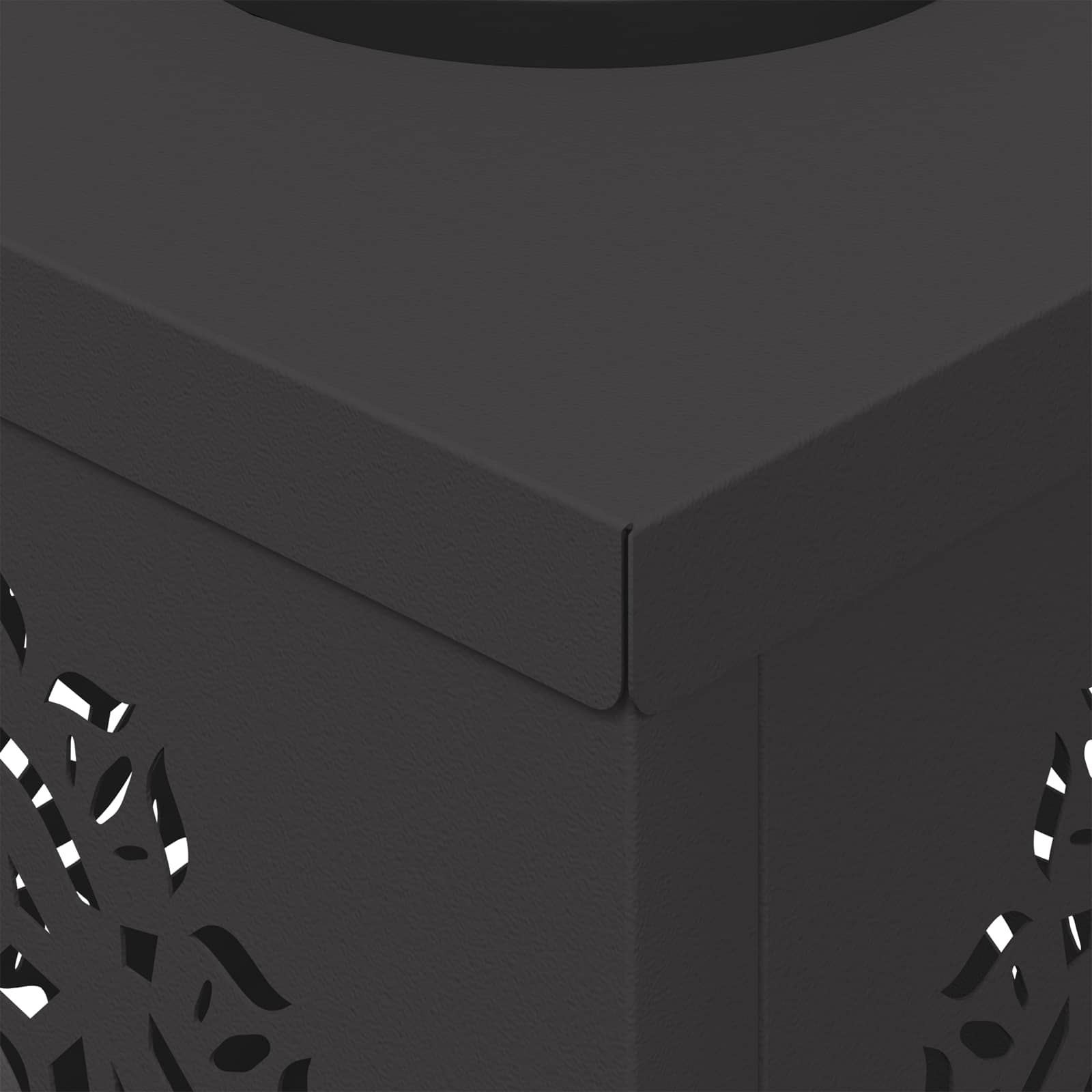 Ηλιακό LED Φως Δρόμου 2 pcs Μαύρο Κρύο Ρολαρισμένο Χάλυβα - Pakobazaar