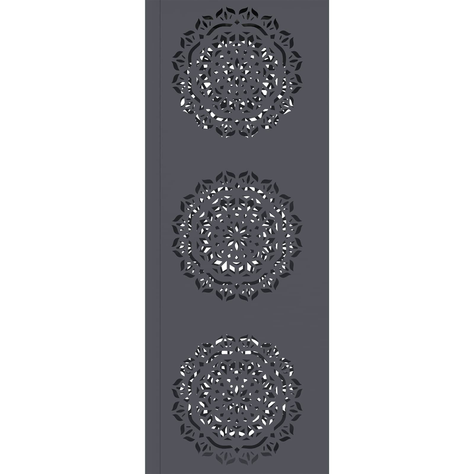 Ηλιακό LED Φως Δρόμου 2 pcs Ανθρακί Κρύο Ρολαρισμένο Χάλυβα - Pakobazaar