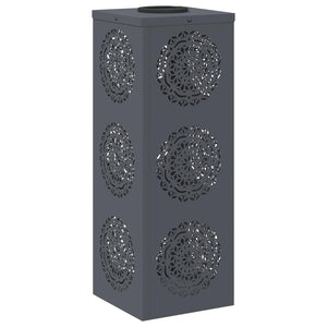 Ηλιακό LED Φως Δρόμου 2 pcs Ανθρακί Κρύο Ρολαρισμένο Χάλυβα - Pakobazaar