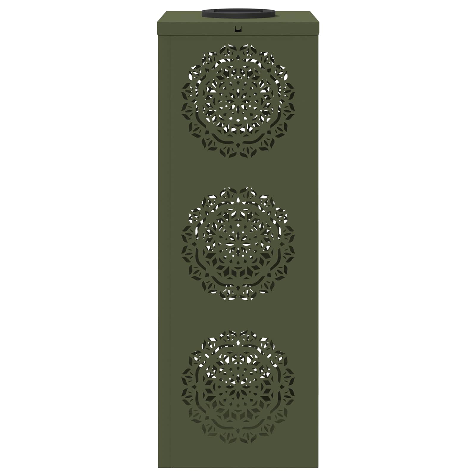 Ηλιακό LED Φως Δρόμου με φώτα με μπαταρία 2 pcs Ελιά Πράσινη - Pakobazaar