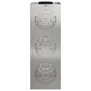 Ηλιακό LED Φως Δρόμου 2 pcs Ασημί Ανοξείδωτο ατσάλι - Pakobazaar