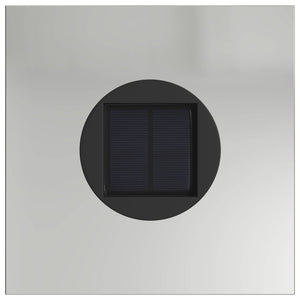 Ηλιακό LED Φως Δρόμου 2 pcs Ασημί Γαλβανισμένο Χάλυβα - Pakobazaar