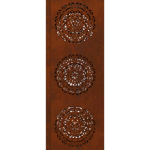 Ηλιακό LED Φως Δρόμου 2 pcs Σκ rusty Ατσάλι Σκληρυθέν στον Αέρα - Pakobazaar
