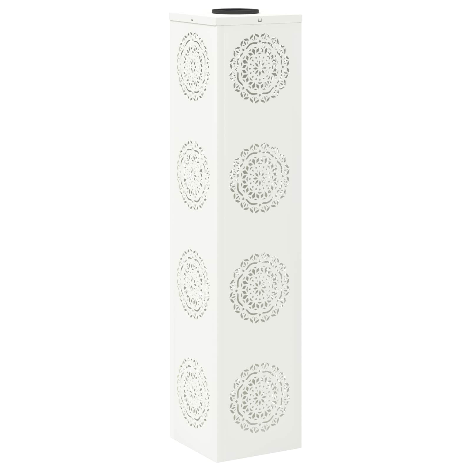 Ηλιακό LED Φως Δρόμου 2 pcs Λευκό Κρύο Ρολαρισμένο Χάλυβα - Pakobazaar