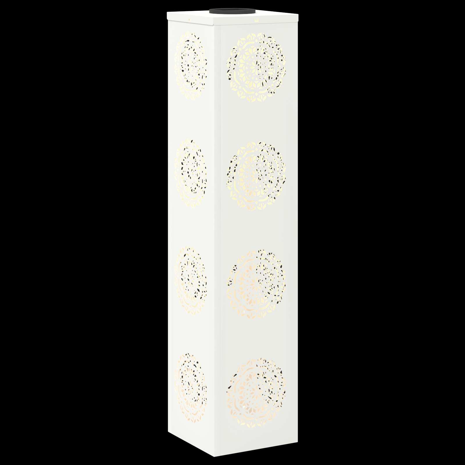 Ηλιακό LED Φως Δρόμου 2 pcs Λευκό Κρύο Ρολαρισμένο Χάλυβα - Pakobazaar