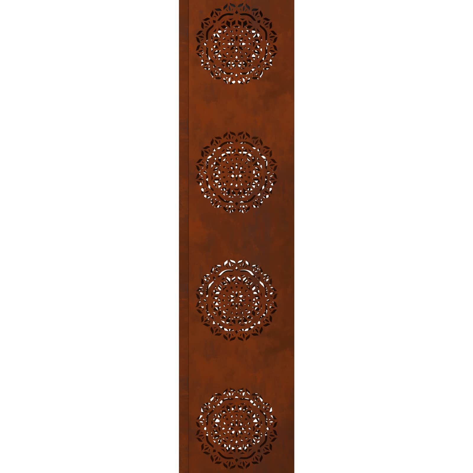 Ηλιακό LED Φως Δρόμου 2 pcs Σκ rusty Ατσάλι Σκληρυθέν στον Αέρα - Pakobazaar