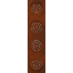 Ηλιακό LED Φως Δρόμου 2 pcs Σκ rusty Ατσάλι Σκληρυθέν στον Αέρα - Pakobazaar