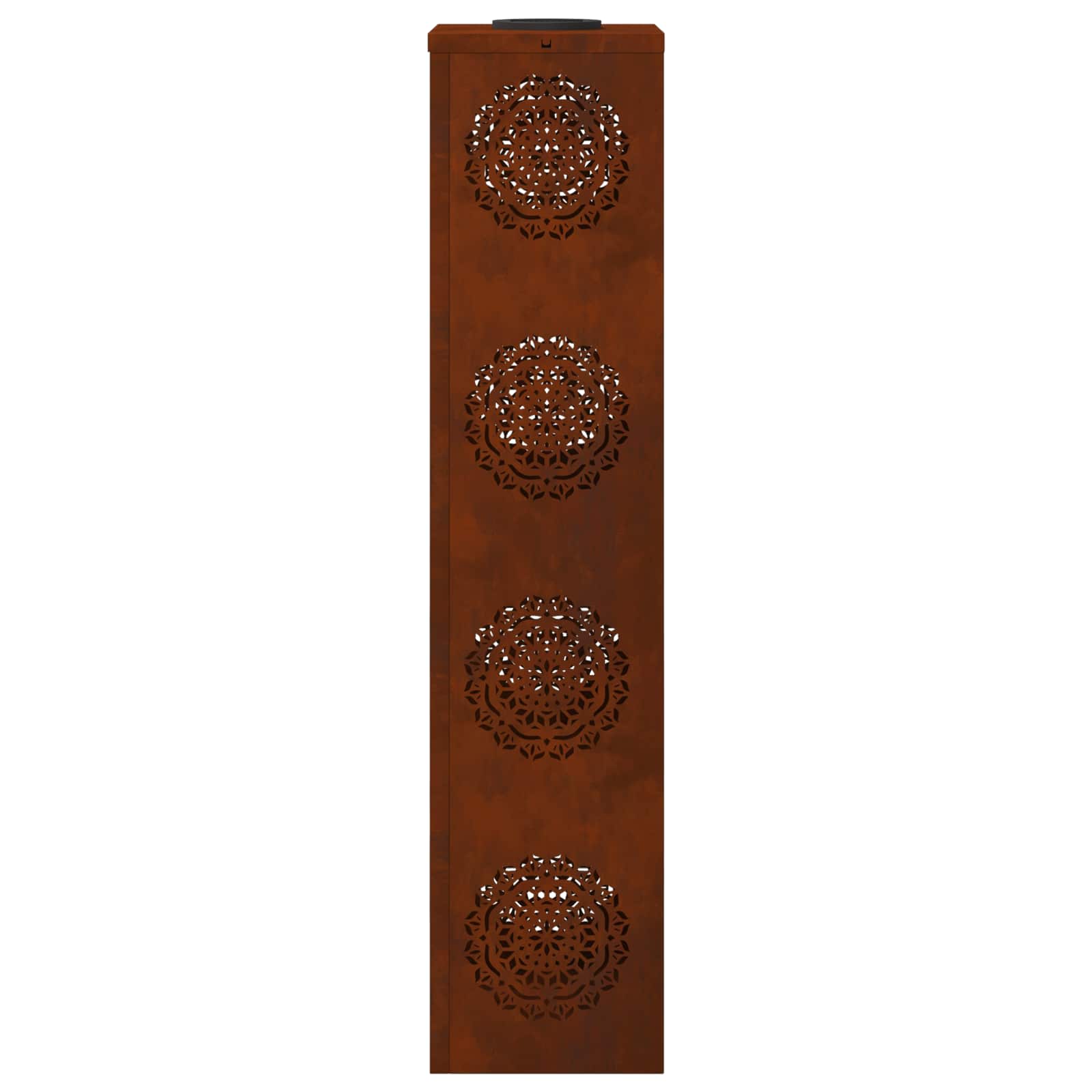 Ηλιακό LED Φως Δρόμου 2 pcs Σκ rusty Ατσάλι Σκληρυθέν στον Αέρα - Pakobazaar