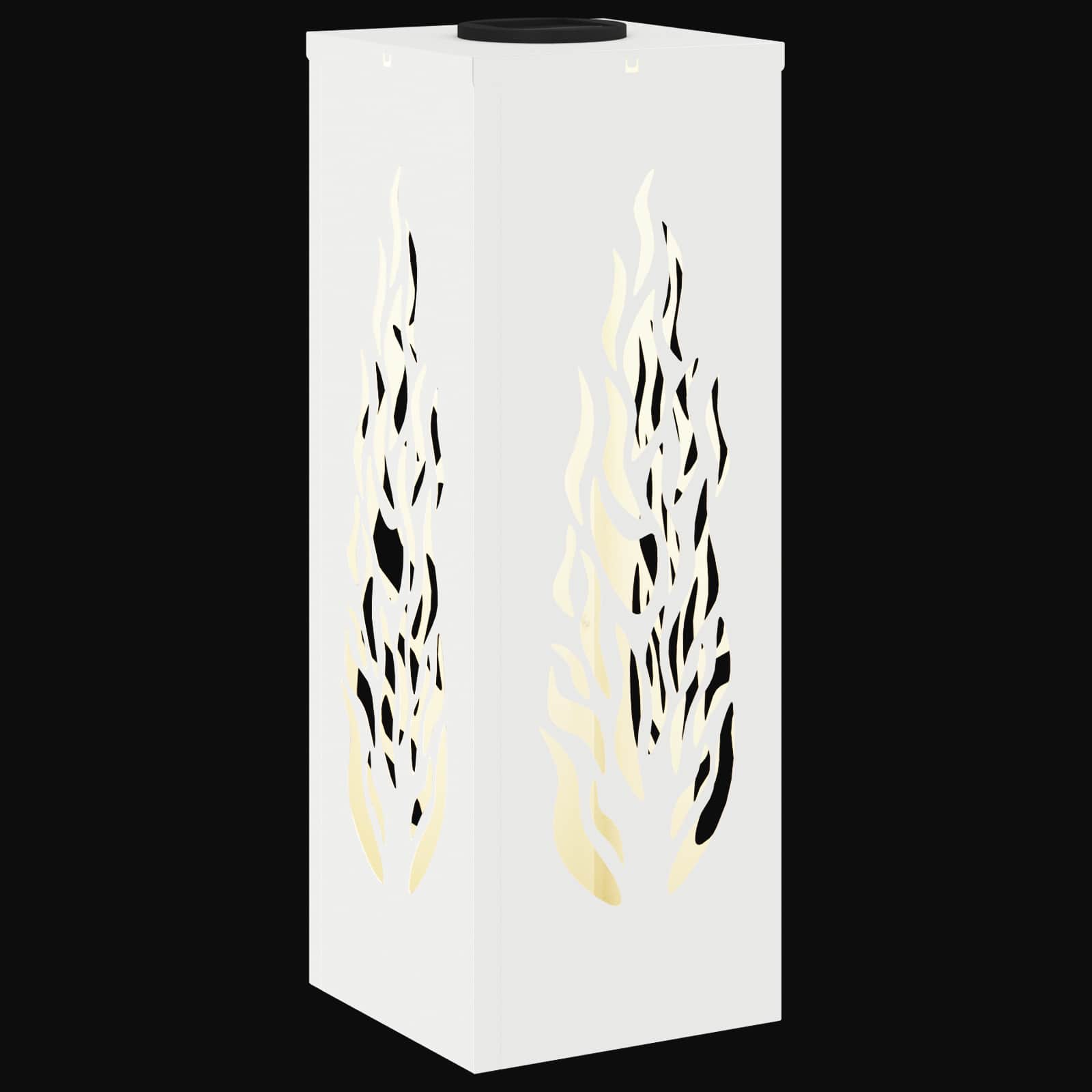 Ηλιακό LED Φως Δρόμου 2 pcs Λευκό Κρύο Ρολαρισμένο Χάλυβα - Pakobazaar