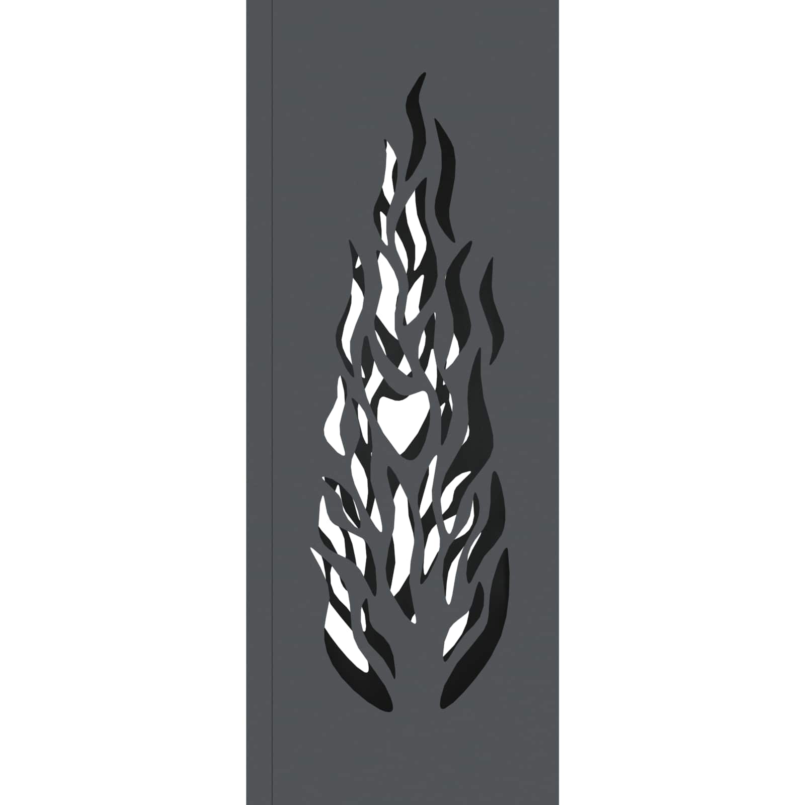 Ηλιακό LED Φως Δρόμου 2 pcs Ανθρακί Κρύο Ρολαρισμένο Χάλυβα - Pakobazaar