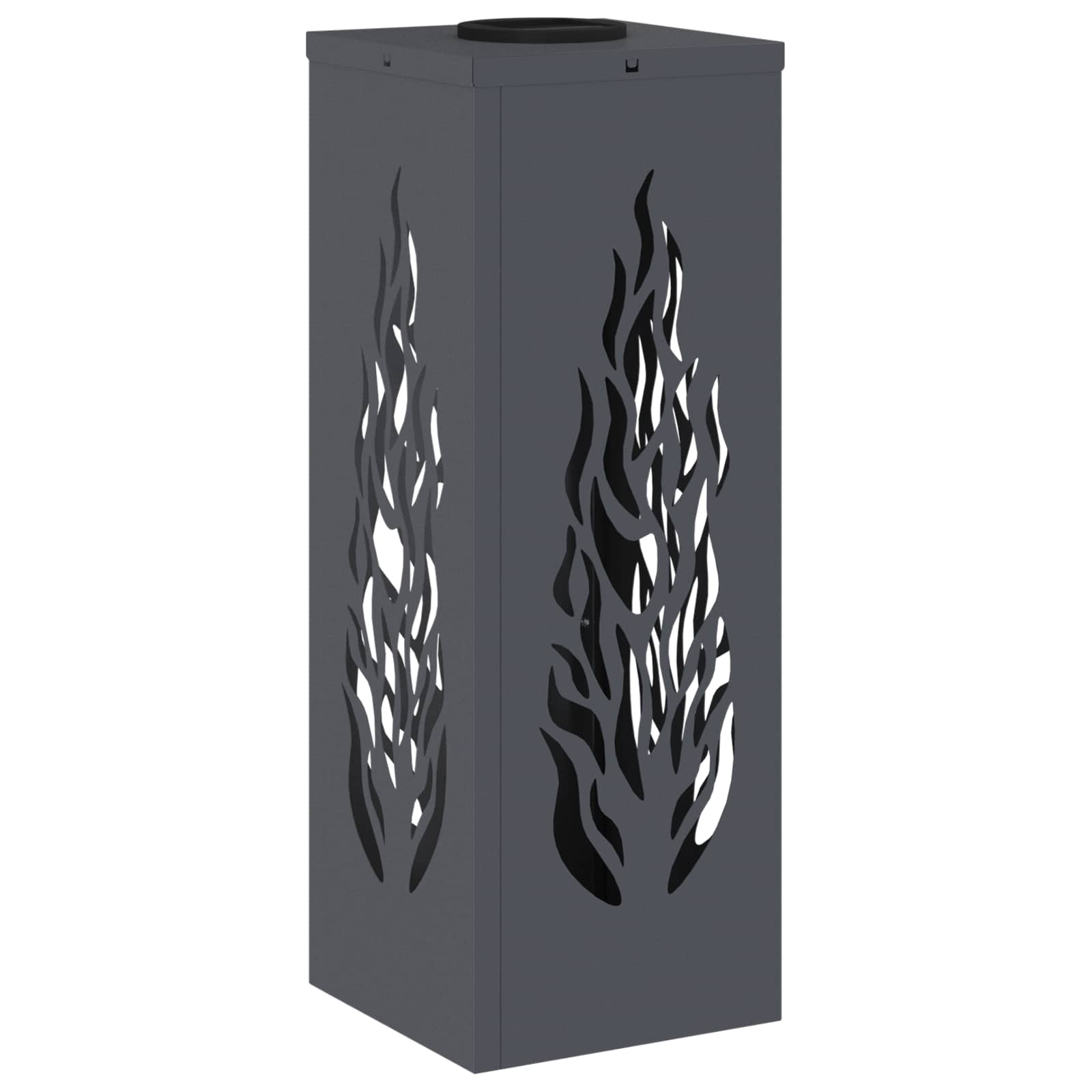 Ηλιακό LED Φως Δρόμου 2 pcs Ανθρακί Κρύο Ρολαρισμένο Χάλυβα - Pakobazaar