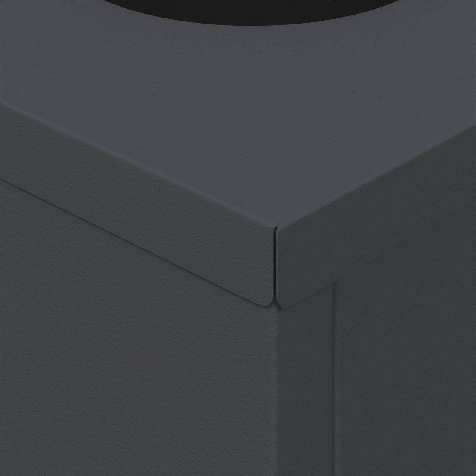 Ηλιακό LED Φως Δρόμου 2 pcs Ανθρακί Κρύο Ρολαρισμένο Χάλυβα - Pakobazaar