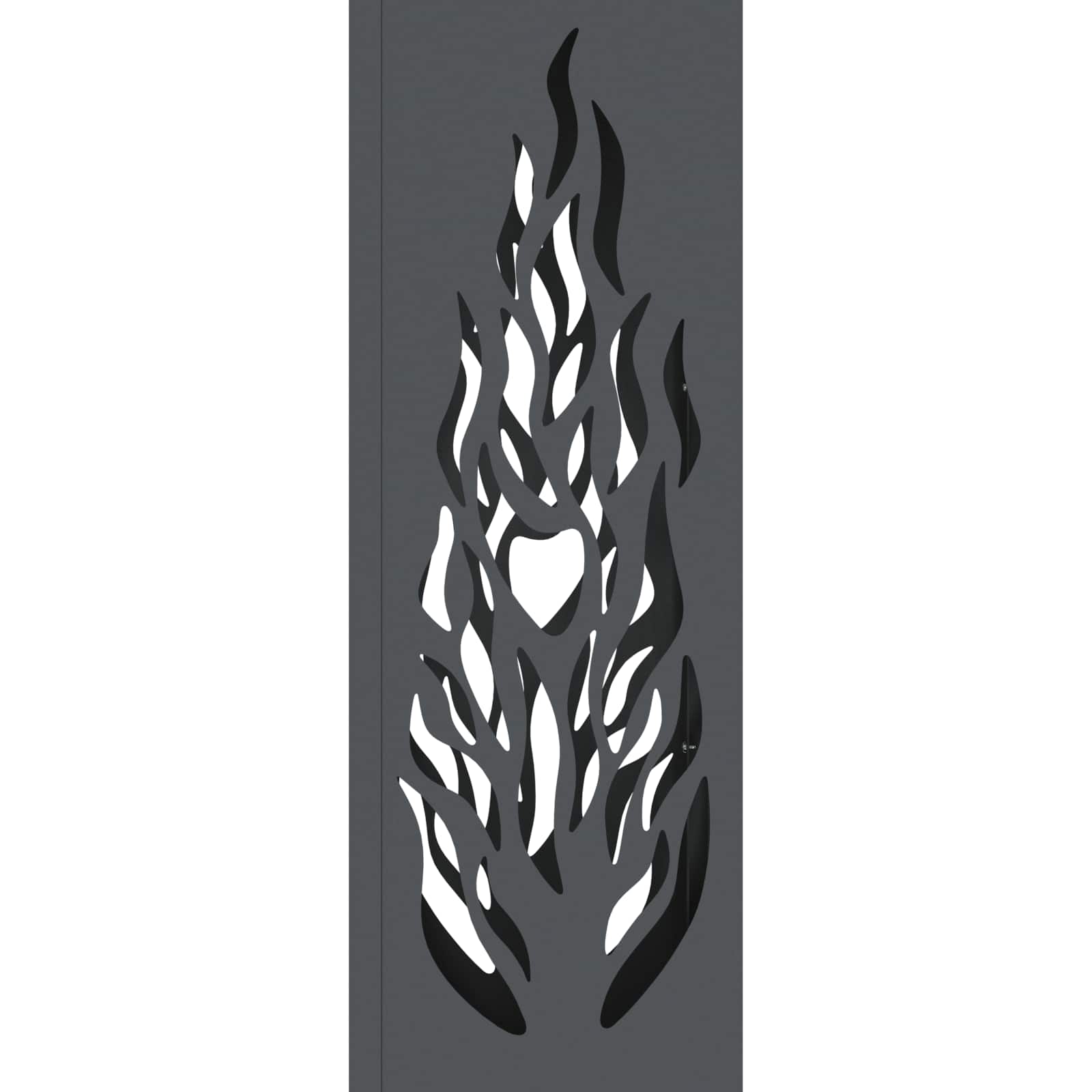 Ηλιακό LED Φως Δρόμου 2 pcs Ανθρακί Κρύο Ρολαρισμένο Χάλυβα - Pakobazaar