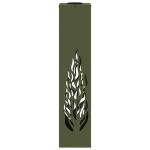 Ηλιακό LED Φως Δρόμου με φώτα με μπαταρία 2 pcs Ελιά Πράσινη - Pakobazaar