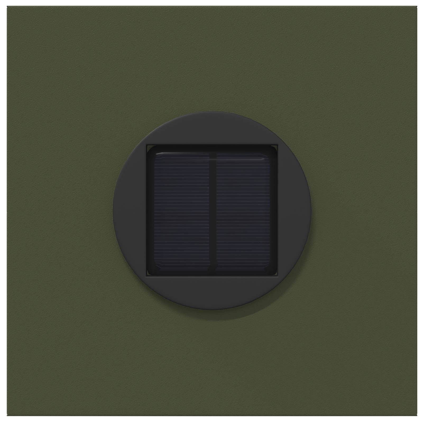 Ηλιακό LED Φως Δρόμου με φώτα με μπαταρία 2 pcs Ελιά Πράσινη - Pakobazaar