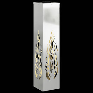 Ηλιακό LED Φως Δρόμου 2 τμχ. Θερμό λευκό 18 x 18 x 80 cm - Pakobazaar