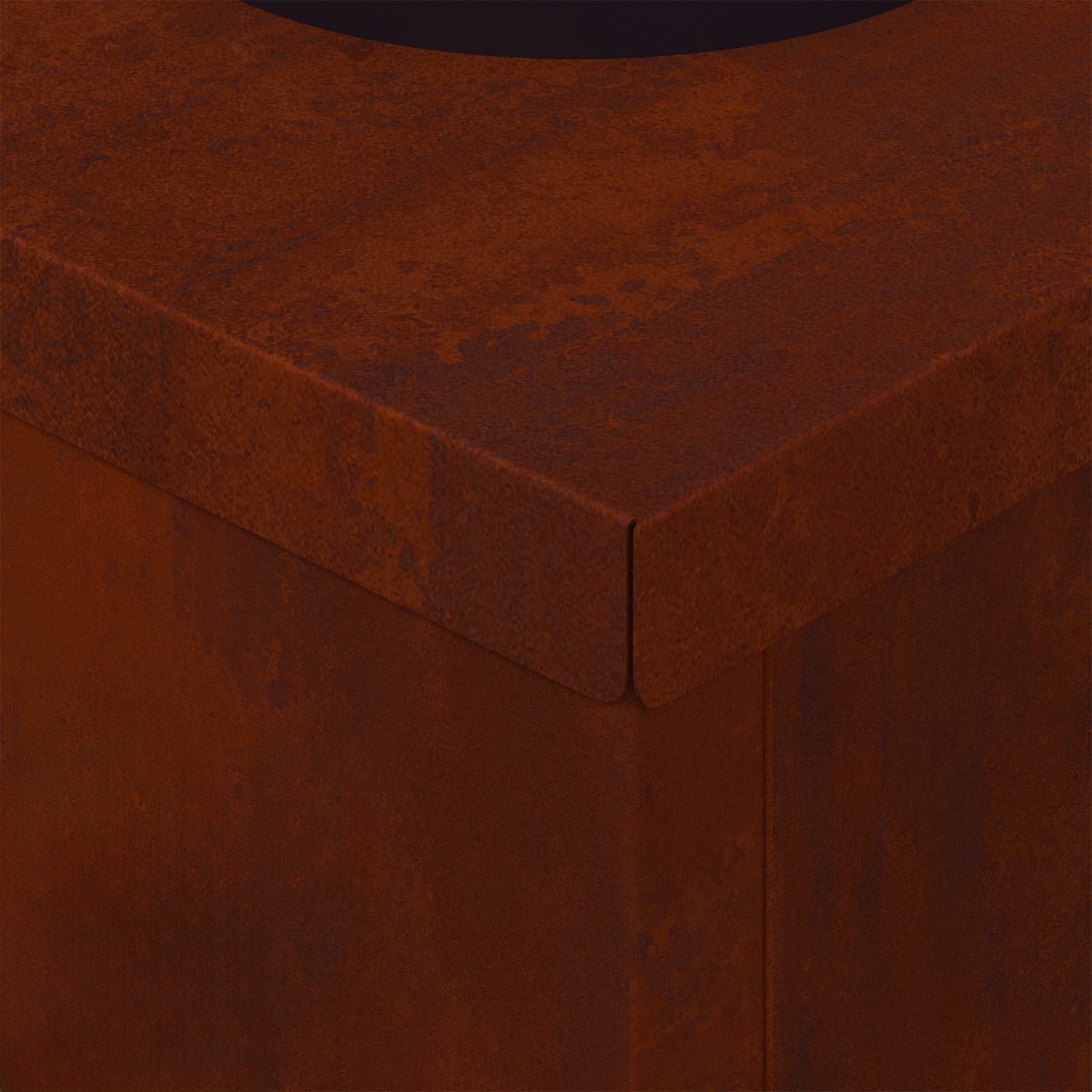Ηλιακό LED Φως Δρόμου 2 pcs Σκ rusty Ατσάλι Σκληρυθέν στον Αέρα - Pakobazaar