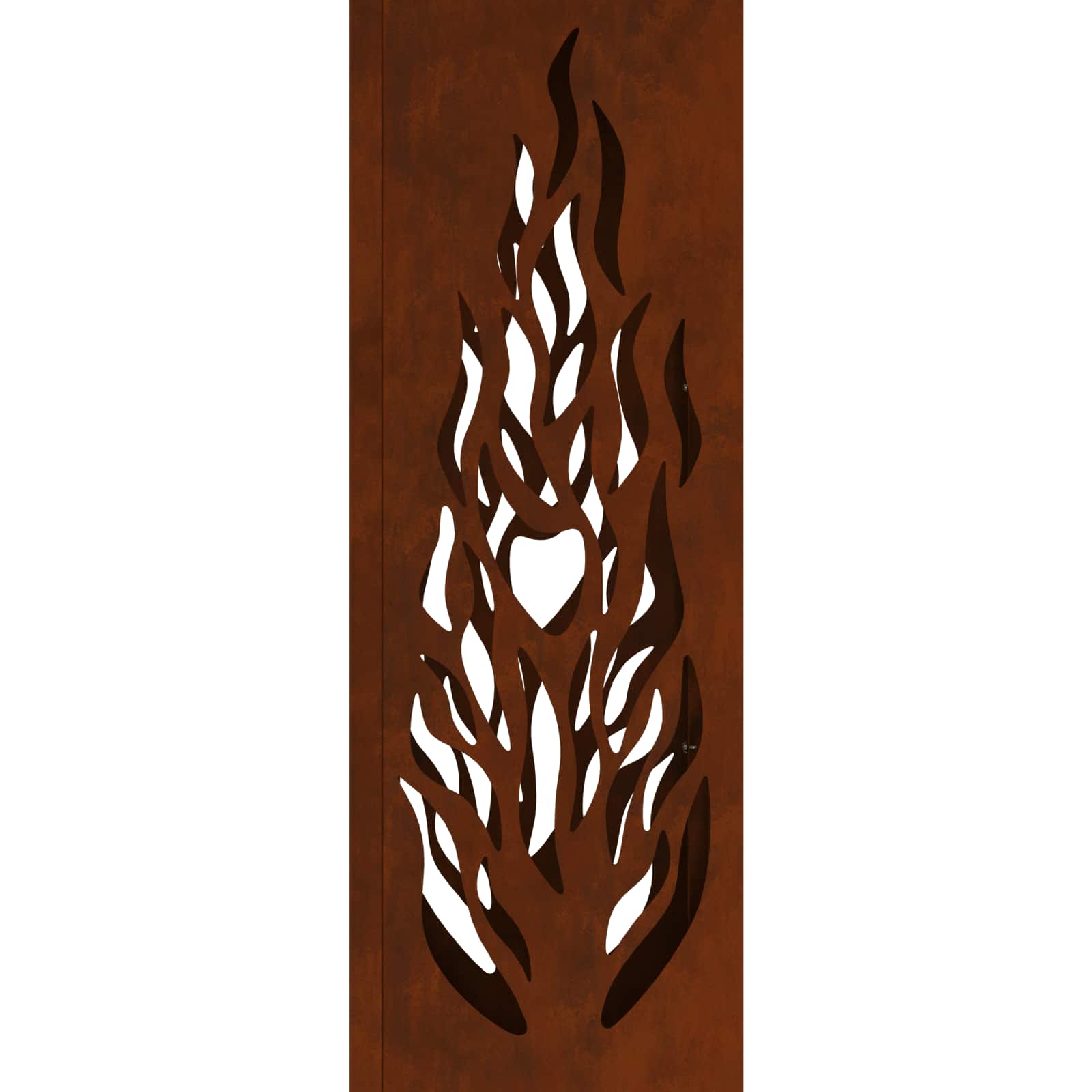 Ηλιακό LED Φως Δρόμου 2 pcs Σκ rusty Ατσάλι Σκληρυθέν στον Αέρα - Pakobazaar