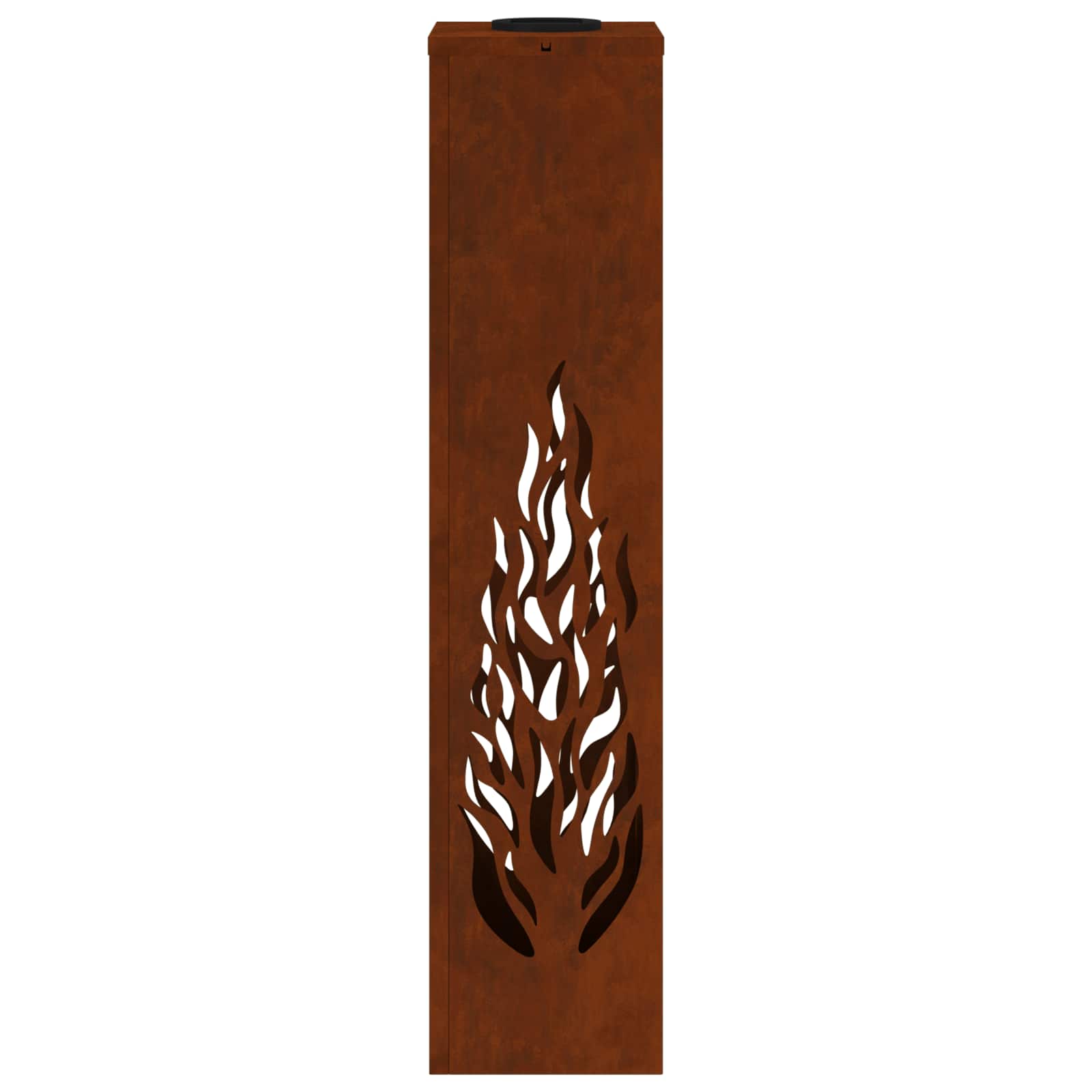 Ηλιακό LED Φως Δρόμου 2 pcs Σκ rusty Ατσάλι Σκληρυθέν στον Αέρα - Pakobazaar