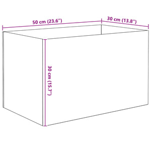 Ενυδρείο με αποθήκευση Διαφανές 50 x 30 x 30 εκ. Γυαλί - Pakobazaar