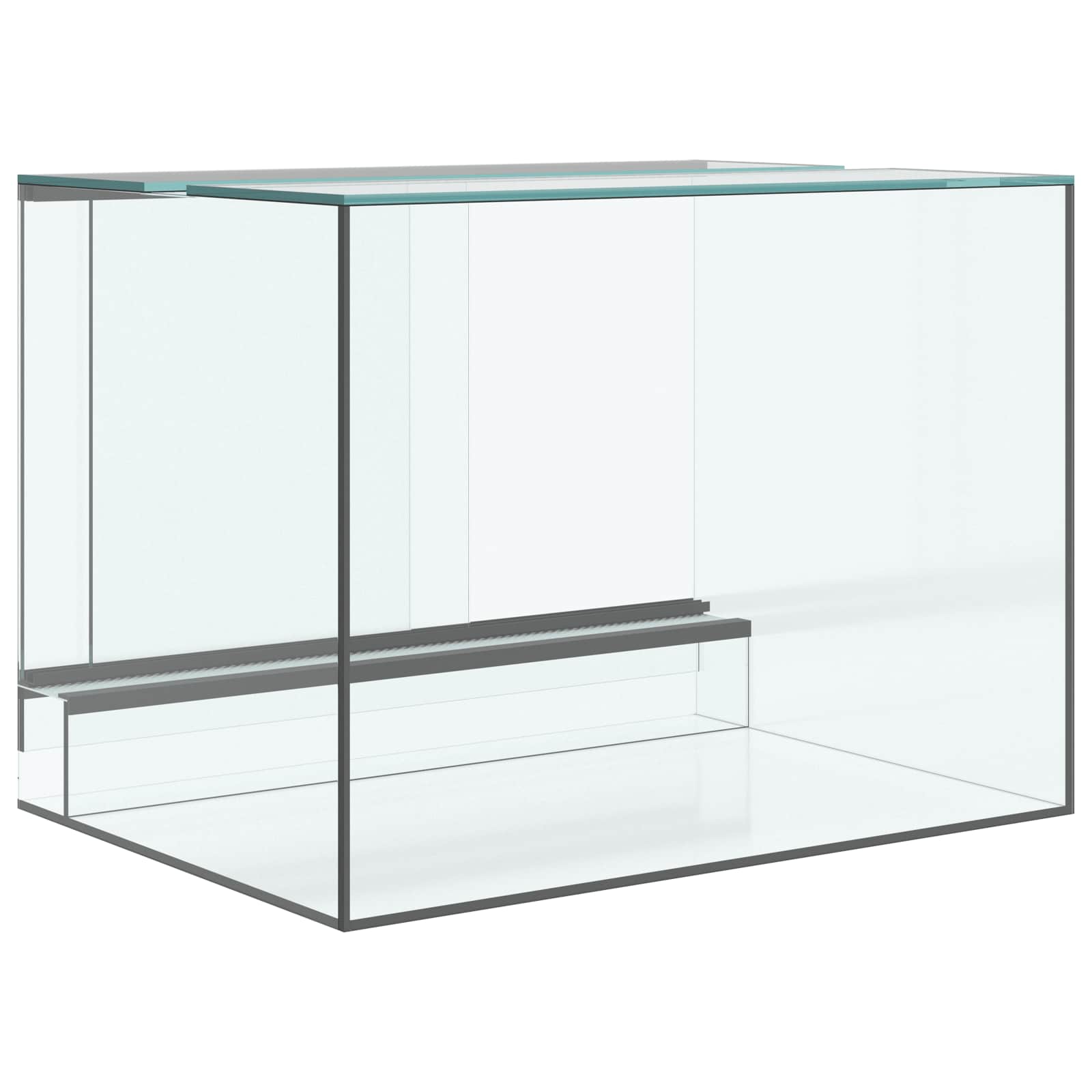Terrarium με αποθήκευση Διαφανές 40 x 30 x 30 εκ Γυαλί - Pakobazaar